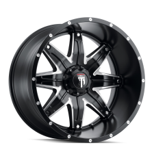AMERICAN TRUXX LONESTAR (BLACK/MACHINED) Wheels