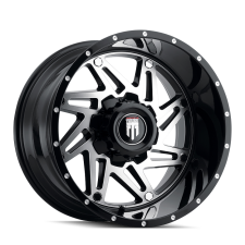 AMERICAN TRUXX WARRIOR (BLACK/MILLED) Wheels
