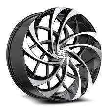AZARA AZA-540 (Gloss Black Machined) Wheels