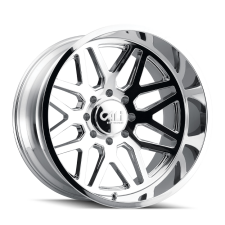 CALI OFF-ROAD INVADER (GLOSS BLACK/MILLED SPOKES) Wheels