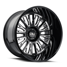 CALI OFF-ROAD VERTEX (BLACK, GLOSS BLACK MILLED) Wheels