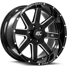 GT OFFROAD INVASION (Gloss Black Milled) Wheels