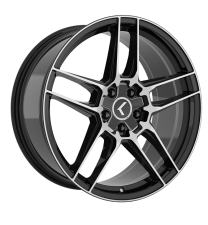 KRAZE CONVERGE (BLACK MACHINED, BLACK MACHINED) Wheels