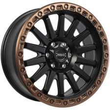 Ruffino HARD BLAZE (Satin Black - Satin Bronze Lip) Wheels
