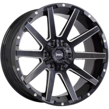 Ruffino HARD Sinner (Gloss Black - Milled Edge) Wheels