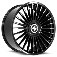 Sentali Luxx Royale (Gloss Black Milled Tips) Wheels