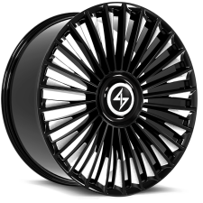 Sentali Luxx Turbine (Gloss Black Milled Tips) Wheels
