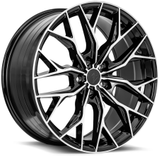 Sentali Street SS2 (Gloss Black Machined Face) Wheels