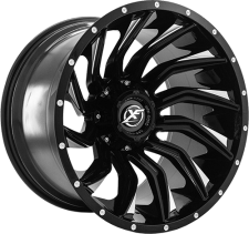 XF OFFROAD XF-224 (Gloss Black Milled) Wheels