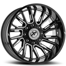 XF OFFROAD XF-230 (Gloss Black Milled) Wheels